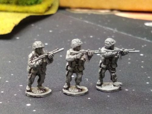 PLA08 Chinese PLA armed with the Chinese improved AKM the Type81 rifle