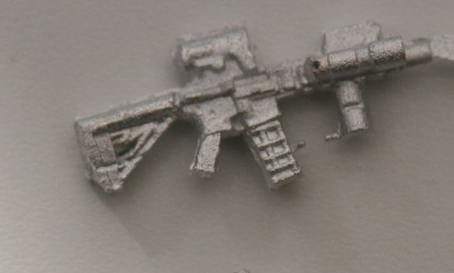 M4 Mk18 CQB RIS and Optic used by US Rangers (later version)