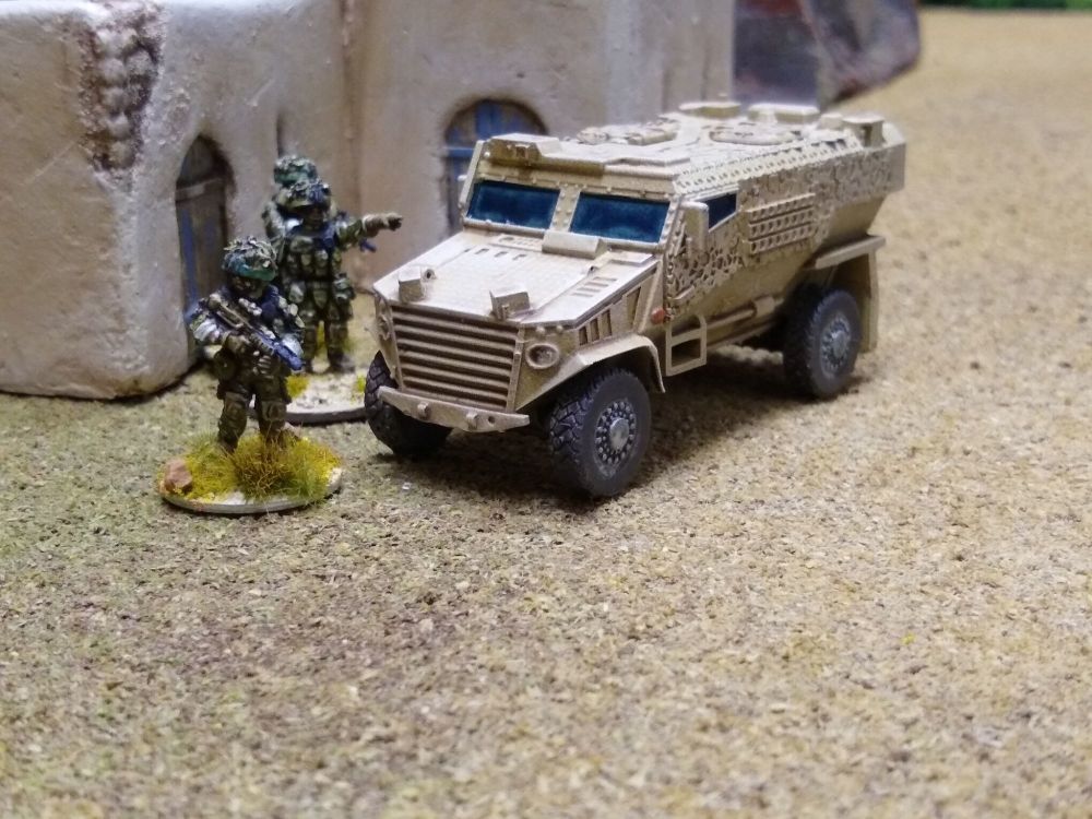 VBA01 Foxhound Armoured Transport (British Army)
