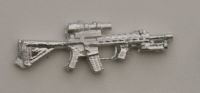 M4 Marksman Civilian M4 with rails, 6x scope, bipod folded etc