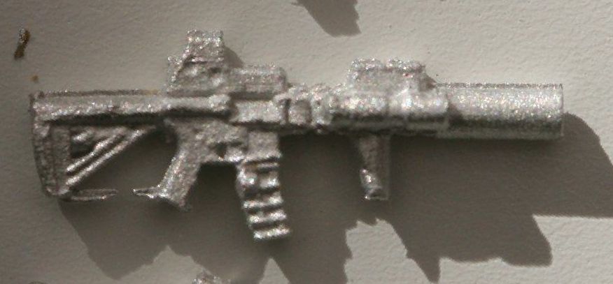 M4 Mk18 SILENCED HOLO optic RIS and Optic used by US Rangers (later version