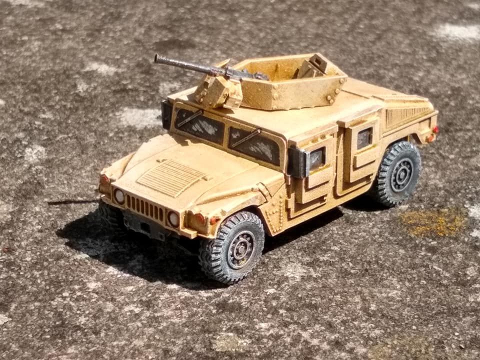 VMUS08a HMMWV M1116 up armoured with GHK Early version