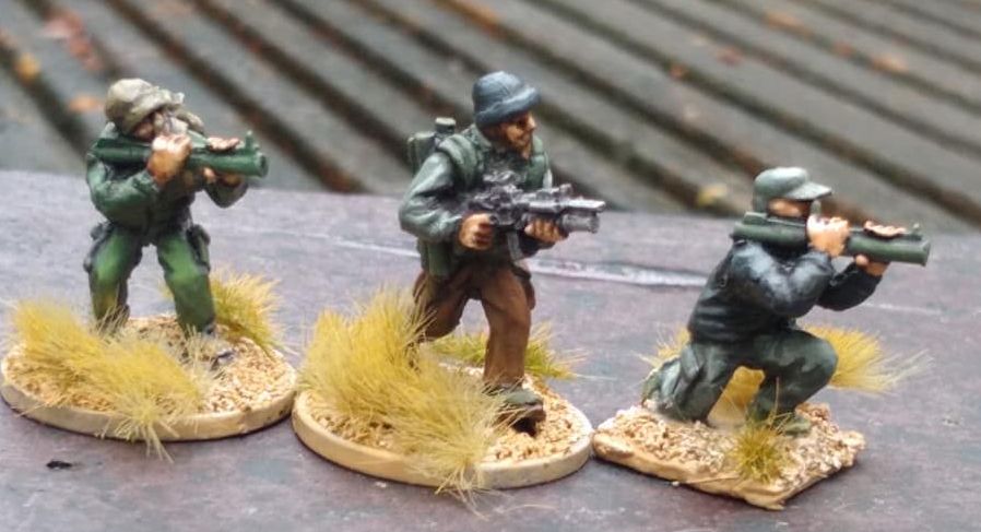 SRV30 Operators With LAW and Grenadier M4