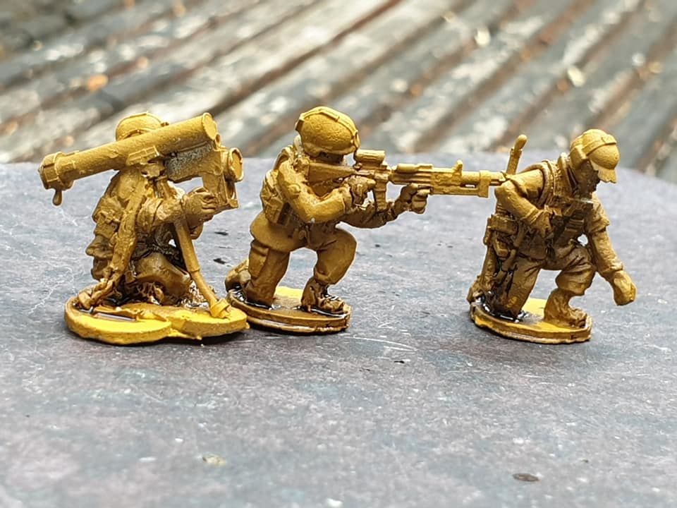 RNA08 Modern Dutch Army support- medic, LSW and SPIKE (needs repairs)