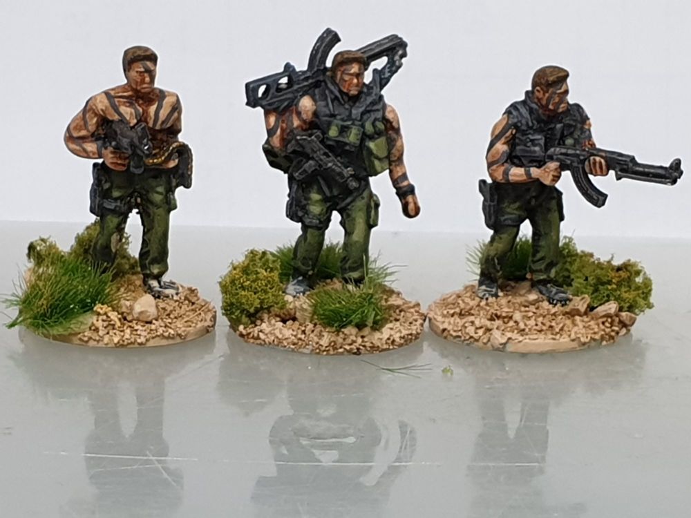 SF34 Special Forces unstoppable heroes. Heavily armed and angry. 