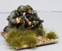 DAN09 WW2 Danish Infantry MMG team and Madsen Tripod