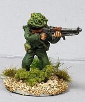 NVA16 North Vietnam Army Sapper with RPD firing in Camouflage