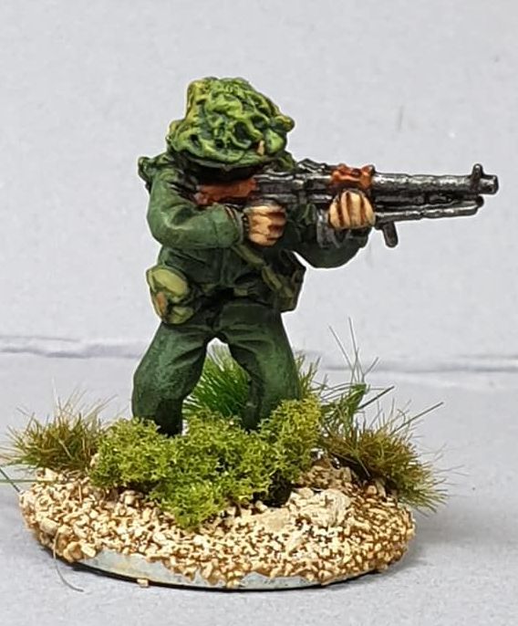 NVA16 North Vietnam Army Sapper with RPD firing in Camouflage