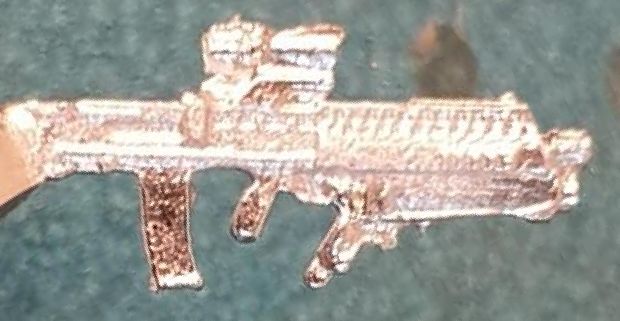 L85A2UGL British Army Bullpup rifle , Grenadier SA80