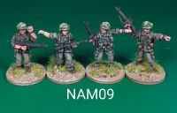 NAM09 - US Army NCO armed with M16 pointing