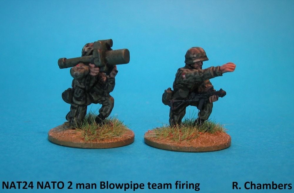 NAT24 NATO 2man Stinger Blowpipe team firing
