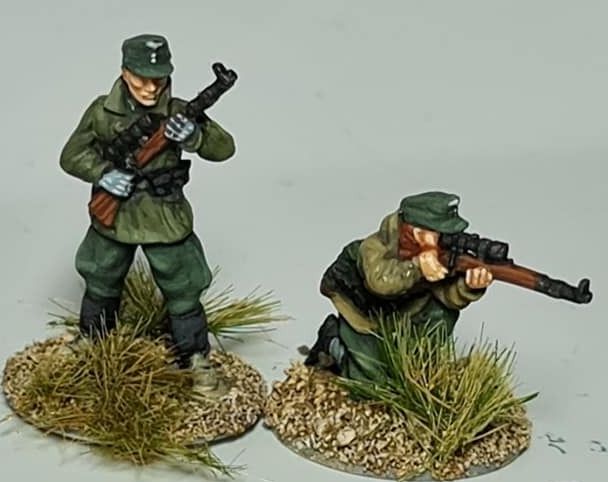 GEB07  Mountain Infantry SNIPERS with K98 High Turret rifles and windproof 