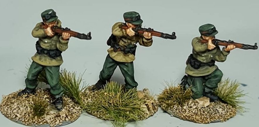GEB02 Mountain Infantry skirmishing with K98 and windproof smocks