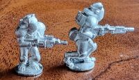 SCIS03 20mm Ship crew  in Armour with heavy weapons