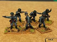 p4 Painted: 20mm Early German army combat poses. Dixon Miniatures I think.