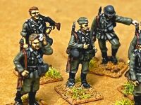 p7 Painted: 20mm Early German army walking. Unknown manufacture