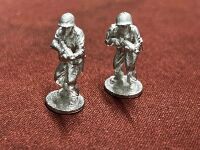 GUA03 US Soldiers NCO Thompson and Carbine(2)  in hot weather fatigues WW2