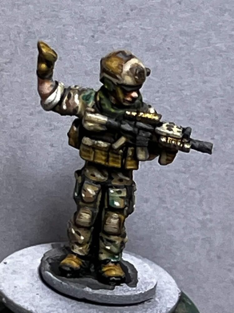 SF39 1x SF NCO with plate carrier and jump helmet