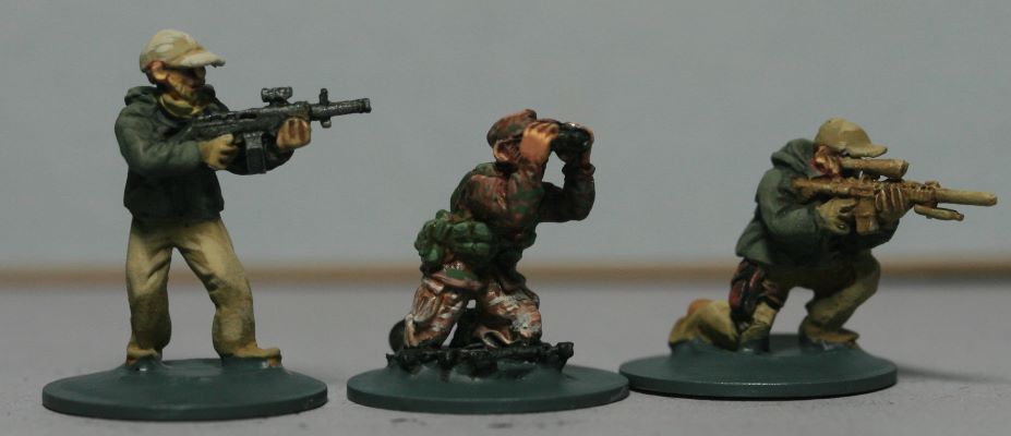 ODA08 US ODA SF (Green Berets) with soft hats, DMR, SOFLAM and SAW