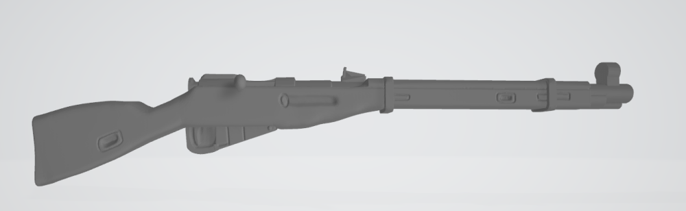 Mosin Nagant Soviet bolt action rifle