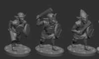GOB01 Goblin Warriors with shields (3)