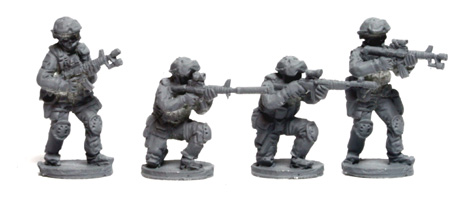 DEL01 1990's Delta Force Snipers with support 