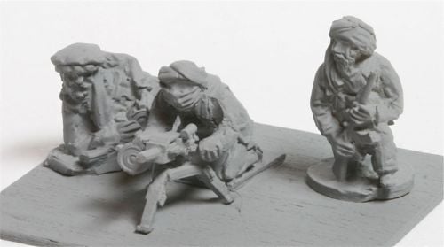 TAL08 Afghan Insurgents AGS17 Automatic Grenade Launcher and crew