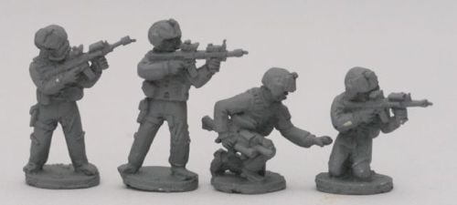 OBJ06 Helicopter aircrew pilots skirmishing