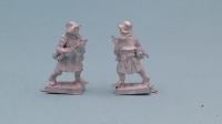 LTD14 WW2 Test German Battle of the Bulge figure with Great Coat and Thompson SMG