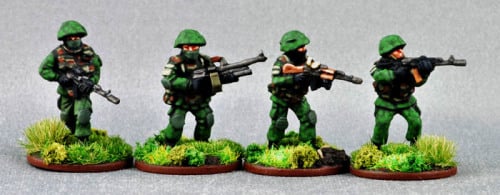 RUS01 Modern Russian fireteam 3x AK74M 1x PKM set A