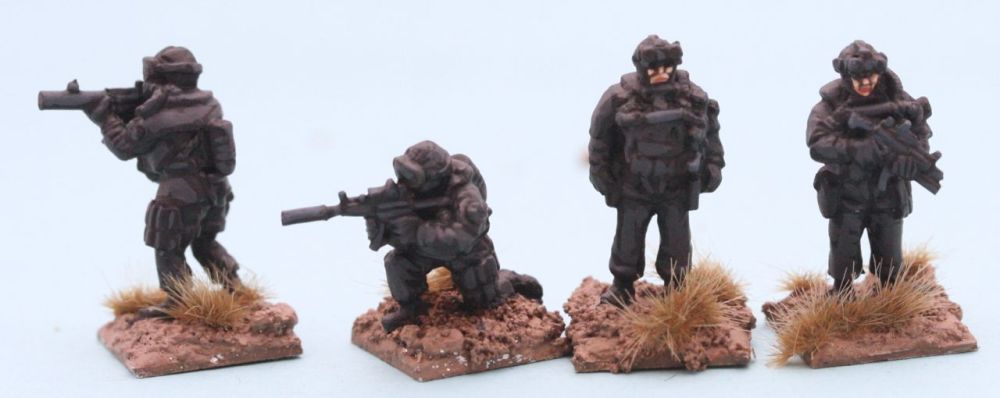 SFP02 Polish Special Forces FORMOZA frogmen with Mp5s