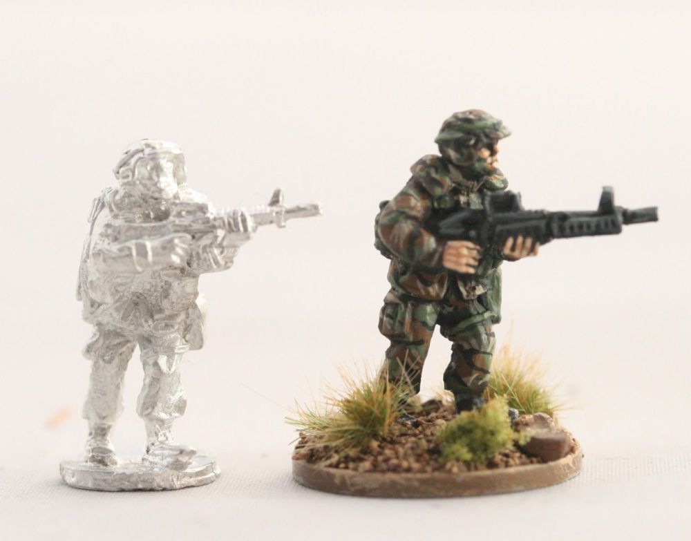 PAS15 PASGT US ARMY/USMC with M60 moving and M16A2 no2
