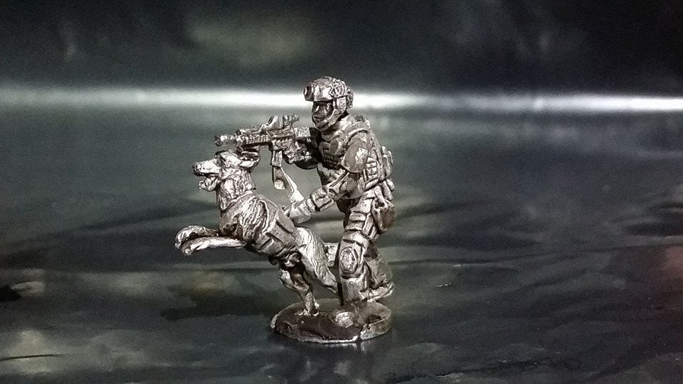 LTD17 SEAL DEVGRU RANGER with attack dog