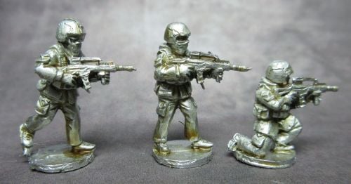 MG03 Modern German Riflemen with G36 skirmish poses