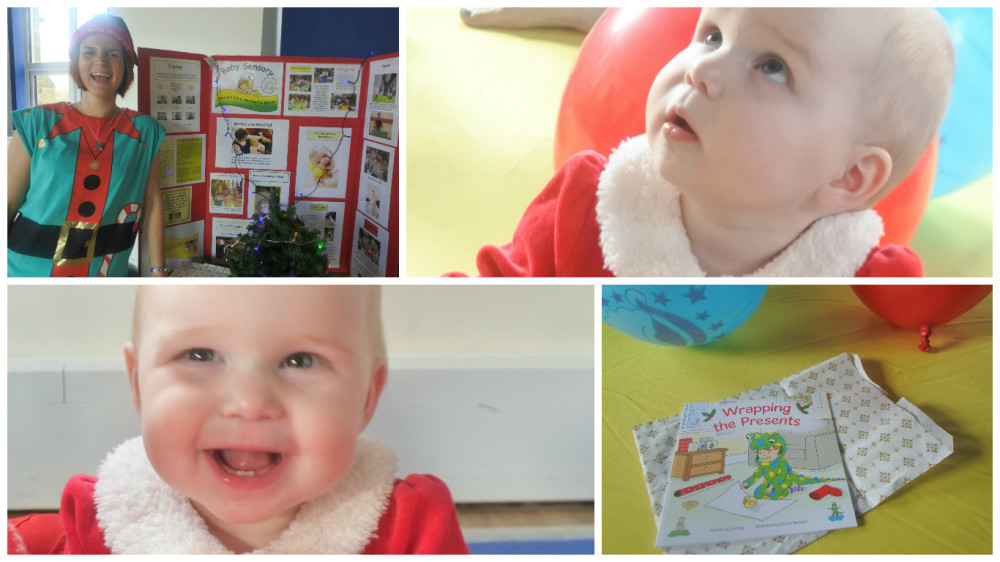 fotor baby sensory xmas