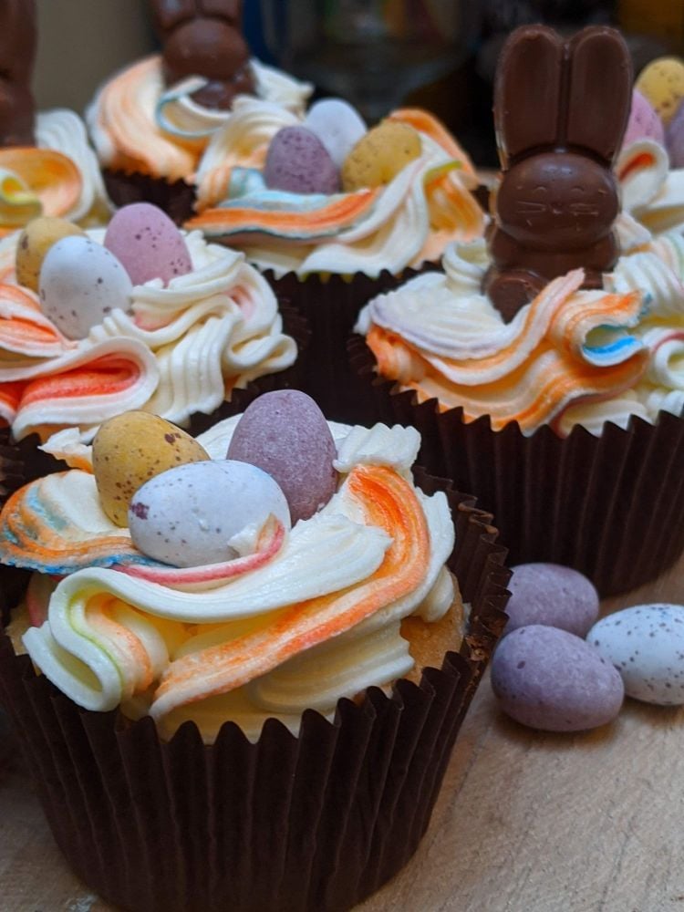 Funfetti Easter Cupcakes 3