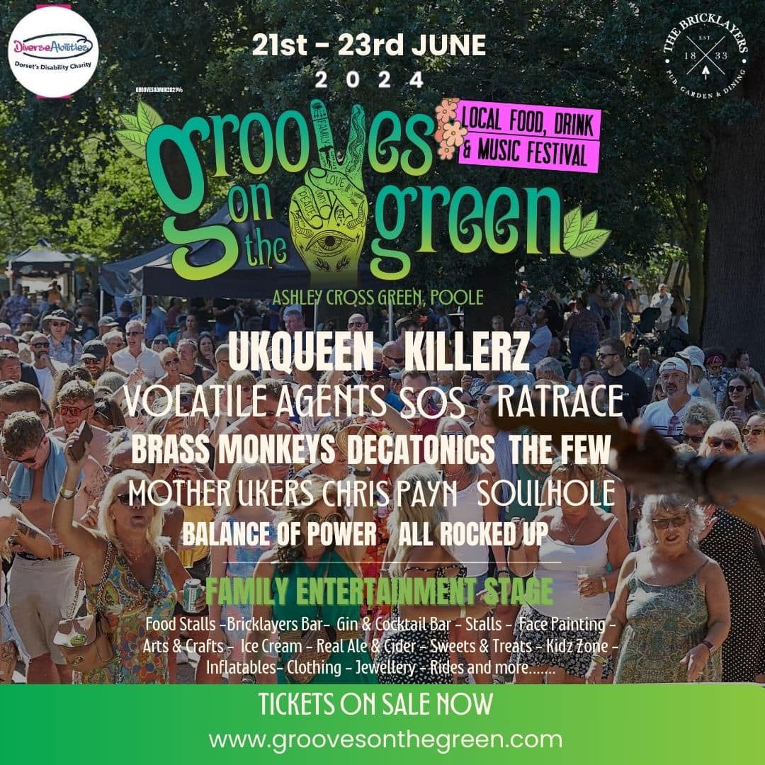 June 21 - 23 Grooves on the Green 2024