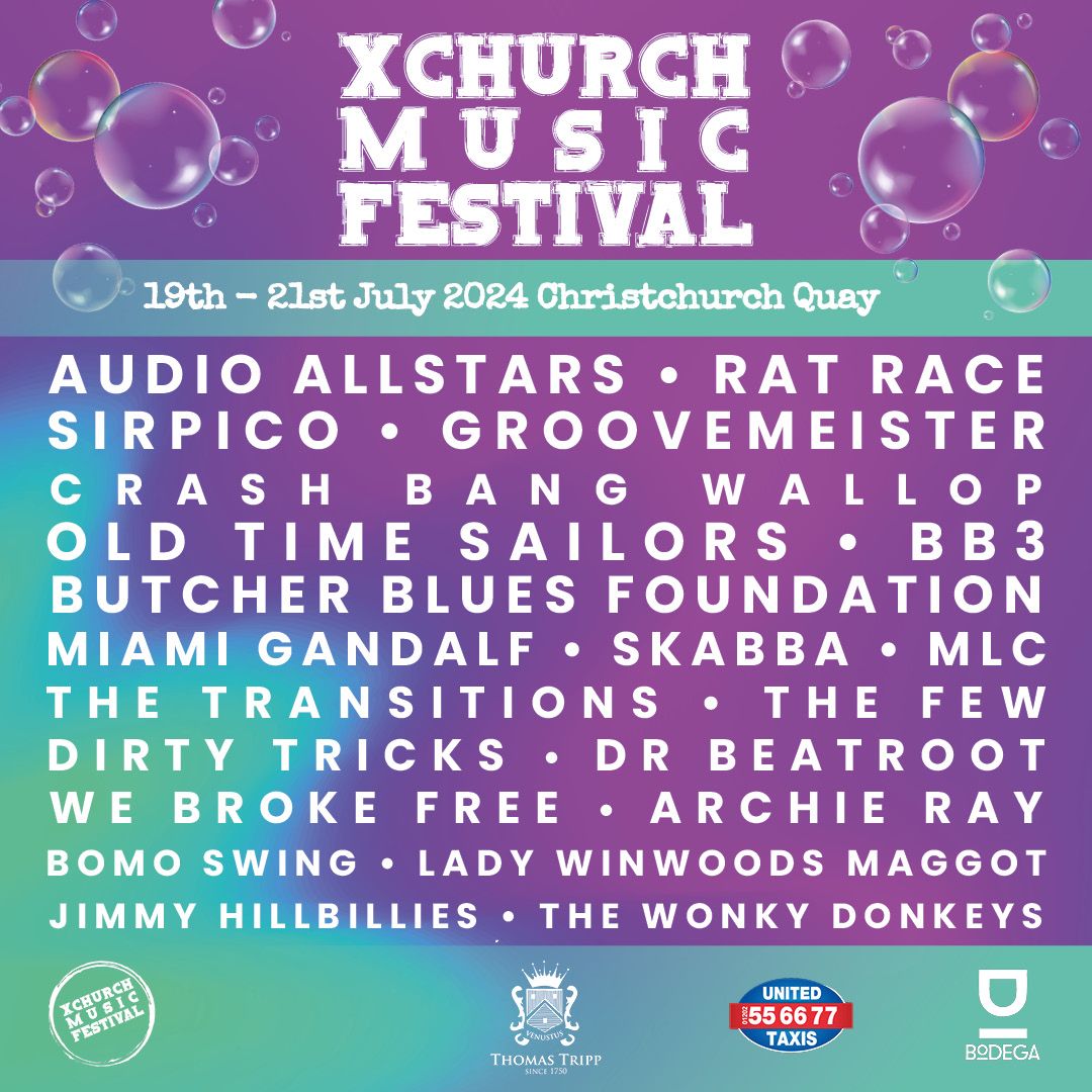 July 19 to 21 Xchurch Music Festival 2024