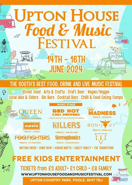 June 14 - 16 Upton Food Festival 2024