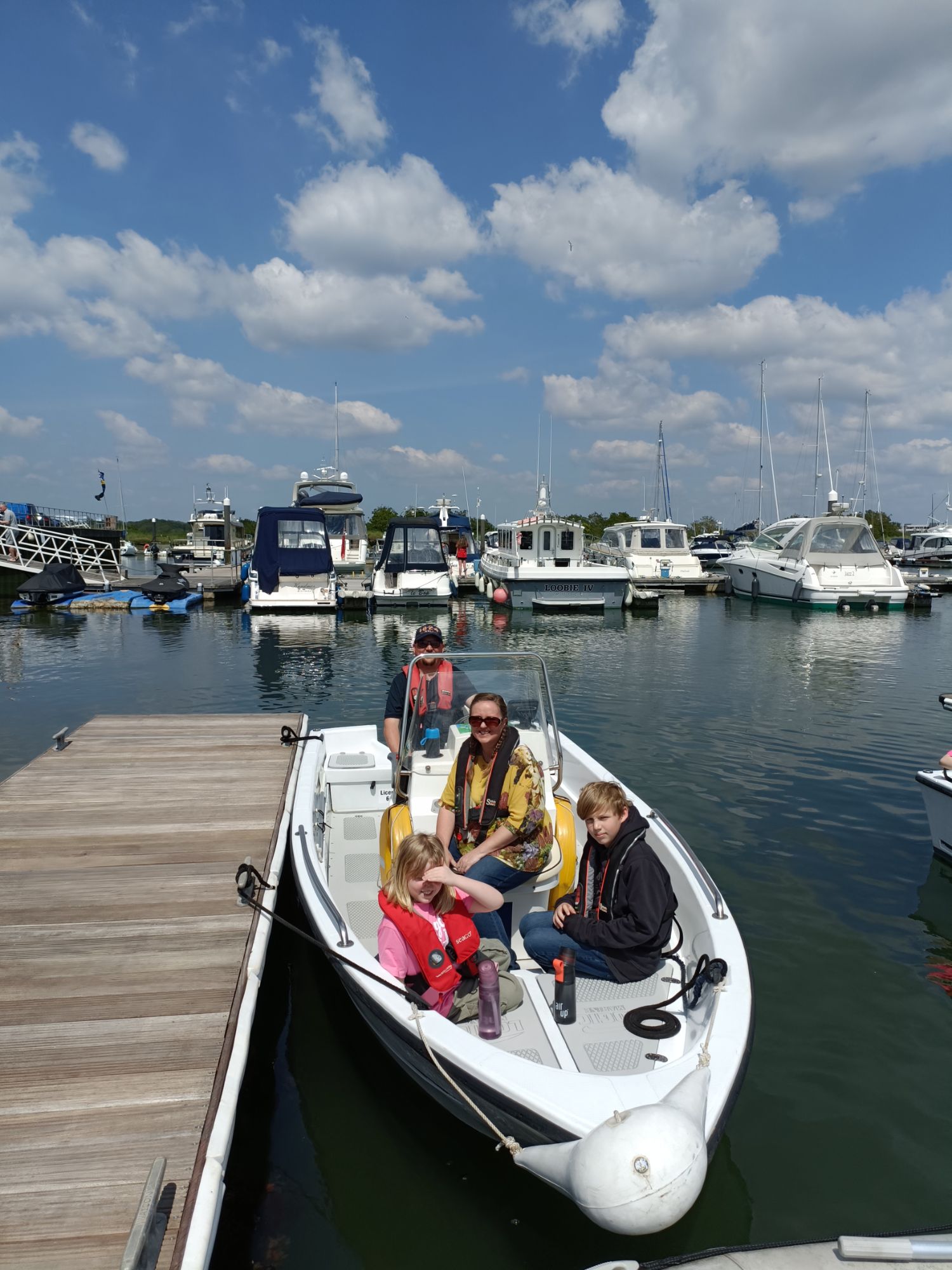 Fun in the sun with Poole Boat Hire