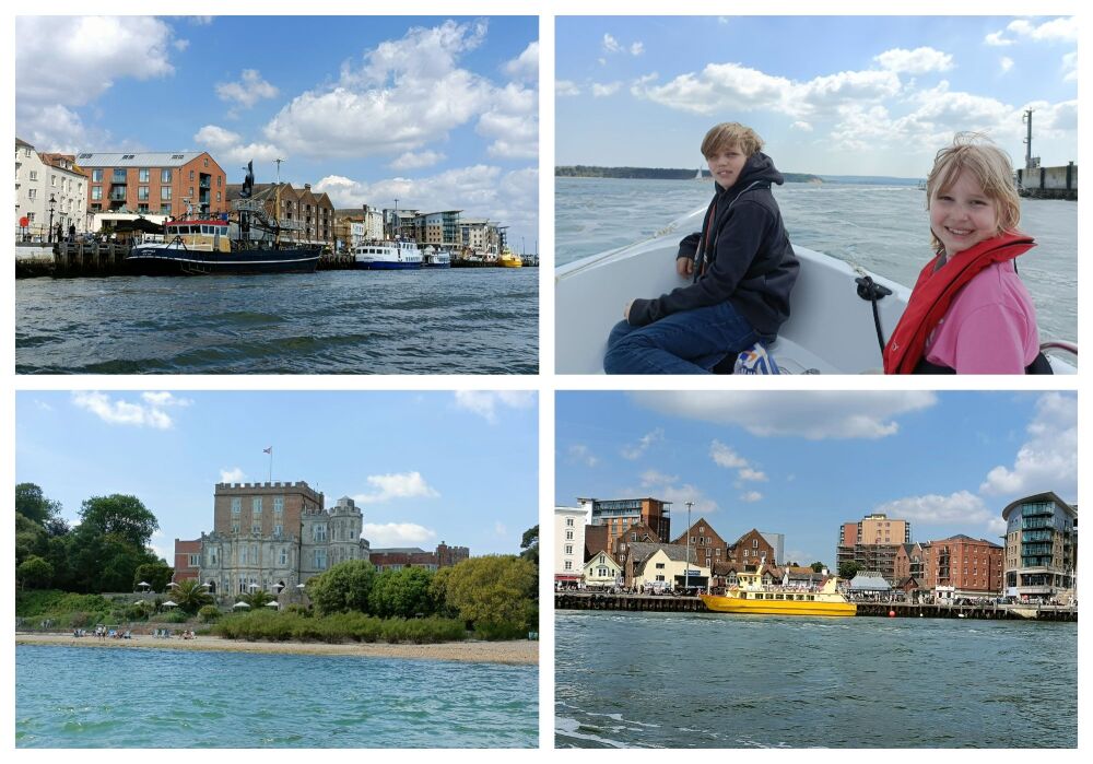 POOLE BOAT HIRE COLLAGE 2