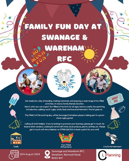 Aug 25 Swanage Wareham RFC fun day 2024