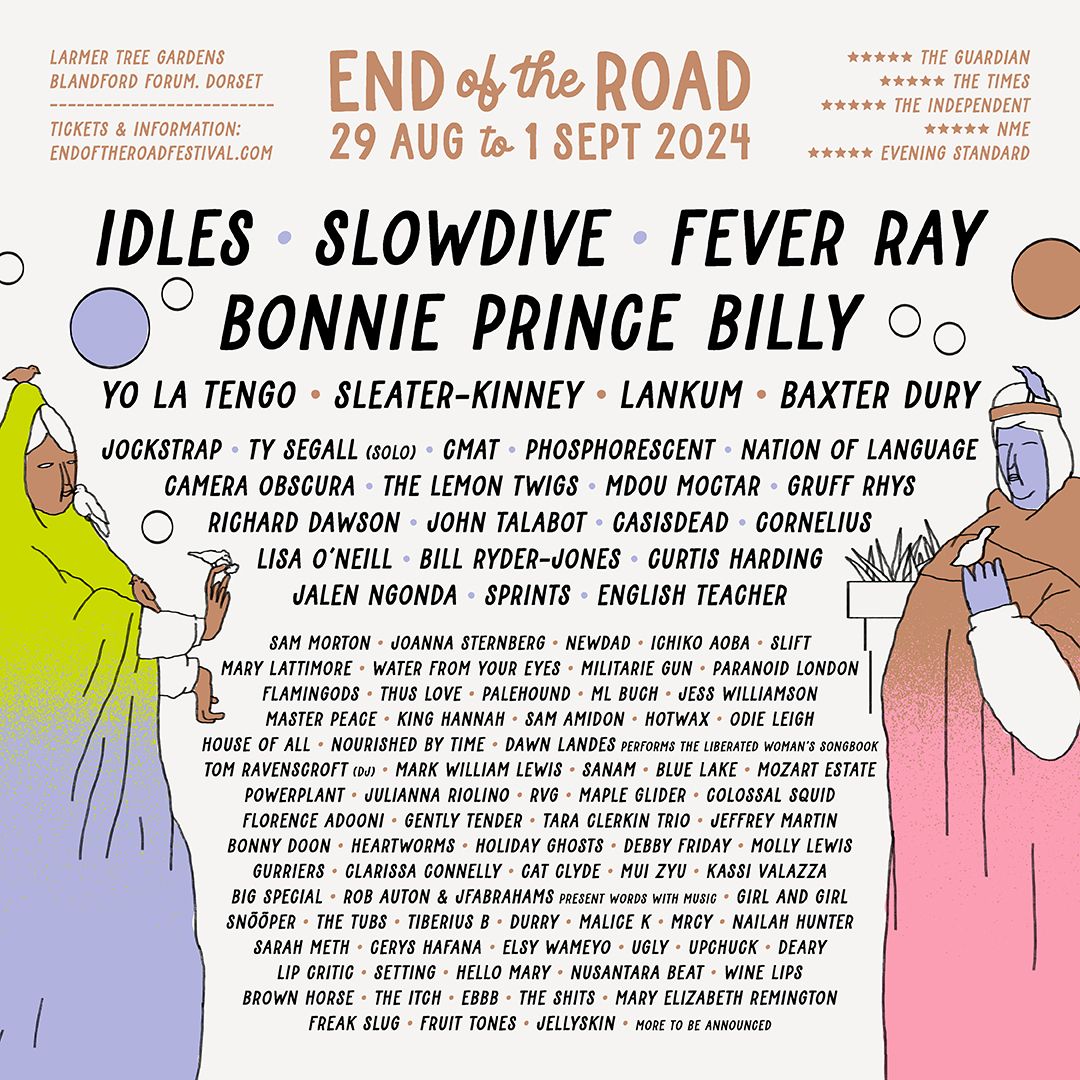 Aug 31 to Sept 1 End of the Road Festival 2024