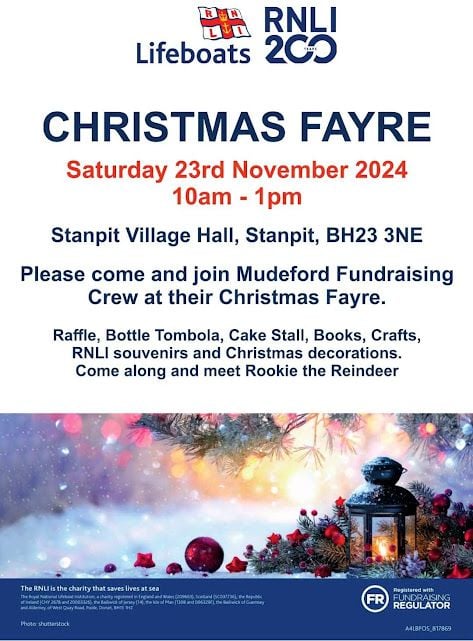 Nov 23 Stanpit Christmas Fayre 2024