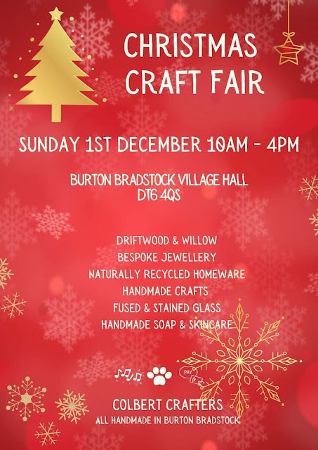 Dec 1 Burton Bradstock Christmas Fair 2024