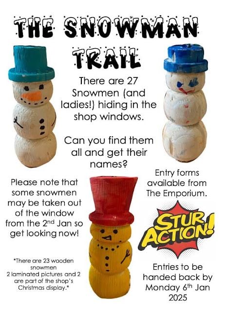 Stur Snowman Trail 2024