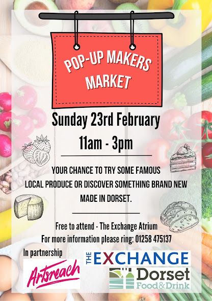 Feb 23 Makers Market Sturminster Exchange Dorset 2025