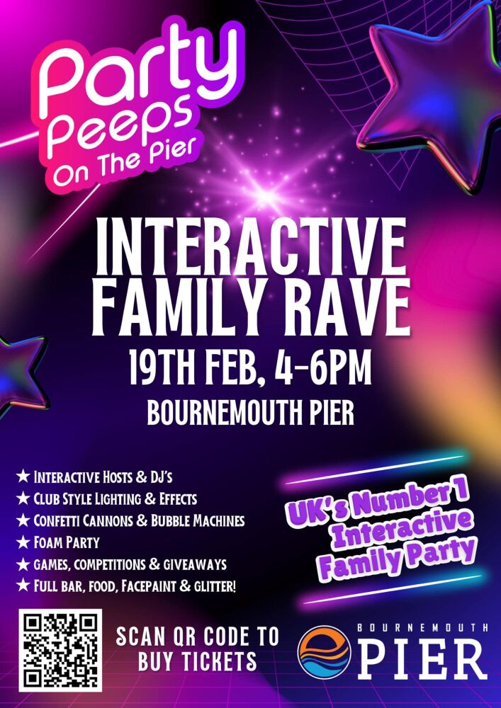 Feb 19 Party Peeps Bournemouth Pier 2025