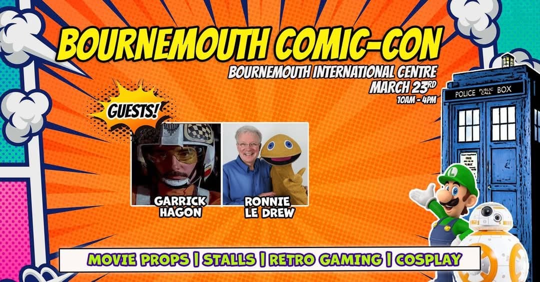 Mar 23 Bournemouth Comic Con 2025