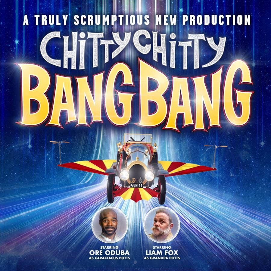 Mar Chitty Chitty Bang Bang poster Bournemouth 2025